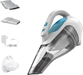 BLACK+DECKER dustbuster Cordless Handheld Vacuum, Portable Vacuum for Car and...