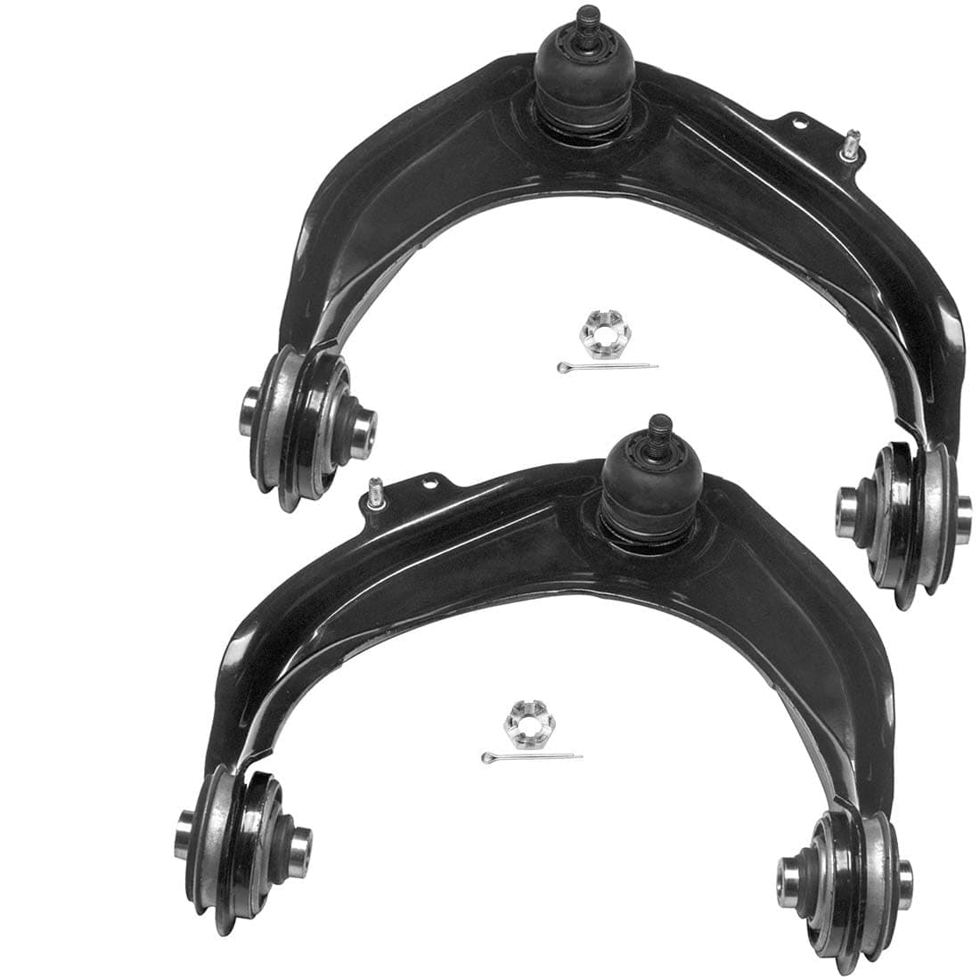 KEYOOG 2Pcs Front Upper Control Arm and Ball Joint Assembly Car Spare Parts For 1998-2002 Honda Accord,2001-2003 Acura CL,1999-2003 Acura TL K620284 K620285 Passenger & Driver Side Suspension