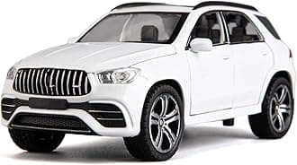 1:32 Mer-cedes AMG GLE63 Toy Car Metal Pull Back Diecast Car with Openable Door and Sound Light, Gifts Toys for Kids【 Multicolor 】