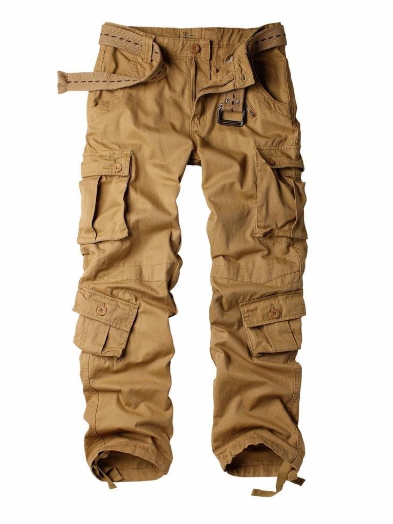 Men's Wild Cargo Pants Yellow 44