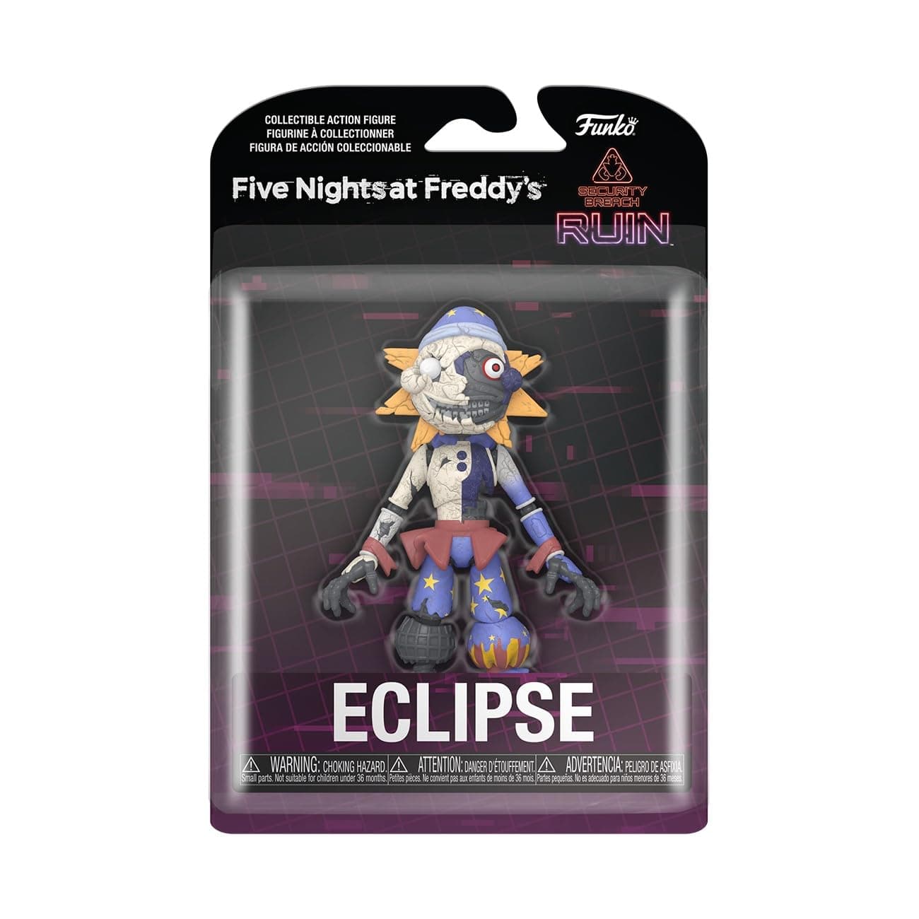 Action Figure: Ruin - Eclipse - FNAF - Collectable - Gift Idea - Official Merchandise - for Boys, Girls, Kids & Adults - Video Games Fans