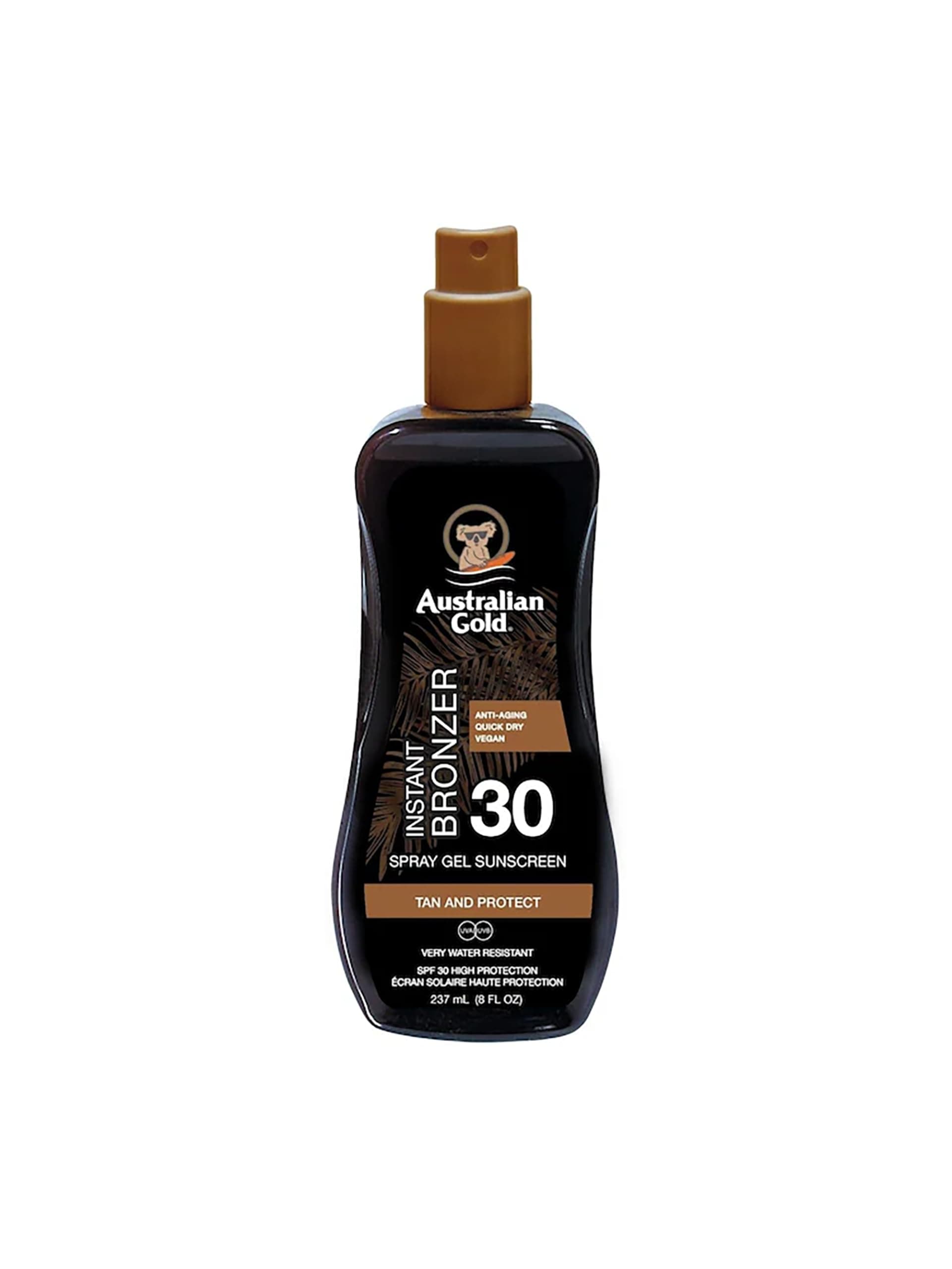 SPF 30 Spray Gel with Instant Bronzer 237ml