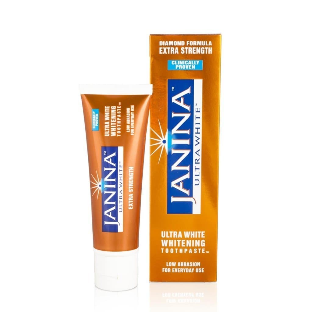 Janina Ultra White Extra Strength Whitening Toothpaste x 6
