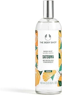 The Body Shop Satsuma Body Mist (1x 100ml), Refreshing Citrus Body Mist for Women, Zesty Mist with 96% Natural-Origin Ingredients, Uplifting Body Spray, Vegan Body Care