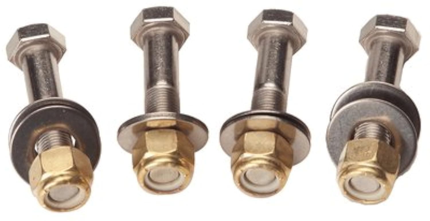 Detwiler SS Jack Plate Mounting Bolt Kit, 2-1/2", (4pk)