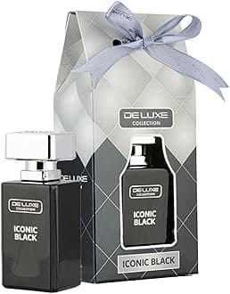Deluxe Collection Iconic Black 50ml Alcohol Free Water Perfumes for Unisex