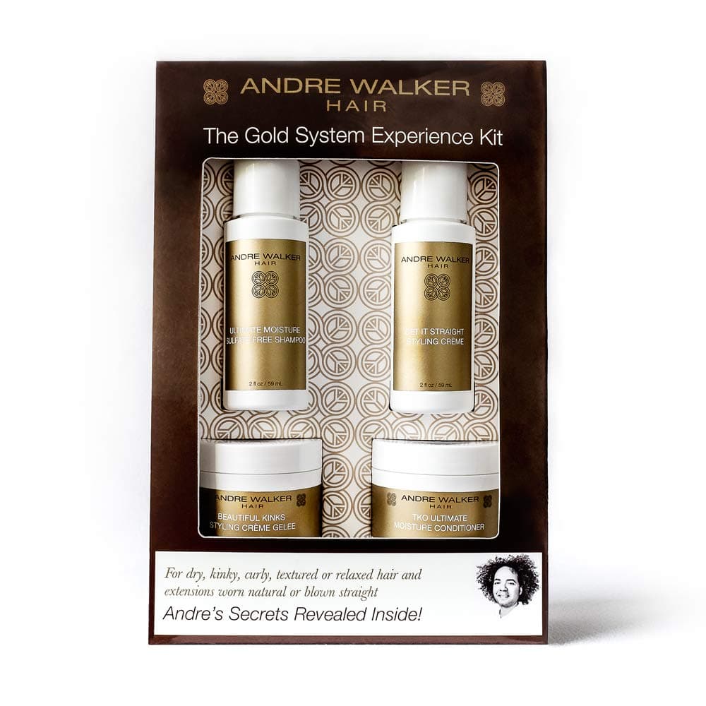 Andre Walker Hair - The Gold System Experience Kit