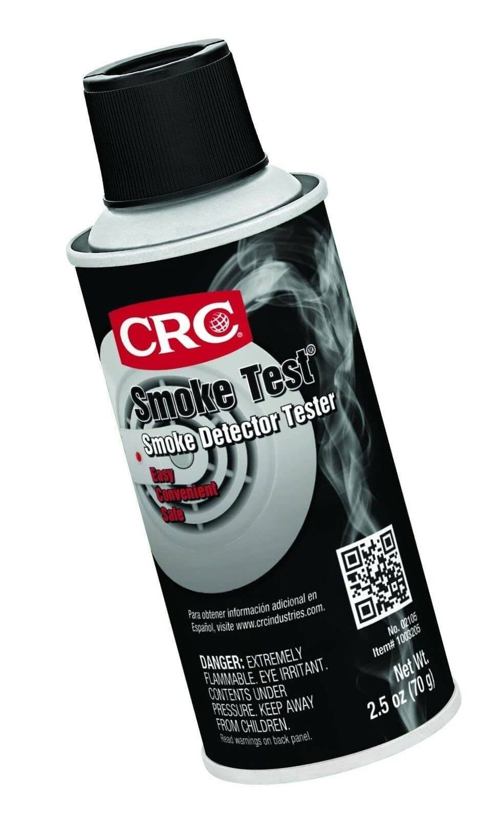 Smoke Test Smoke Detector Tester, 2.5 Wt Oz, Reaches Up to 6 Feet, Checks for Obstructions or Debris which Clog Detector Vents, Aerosol Spray