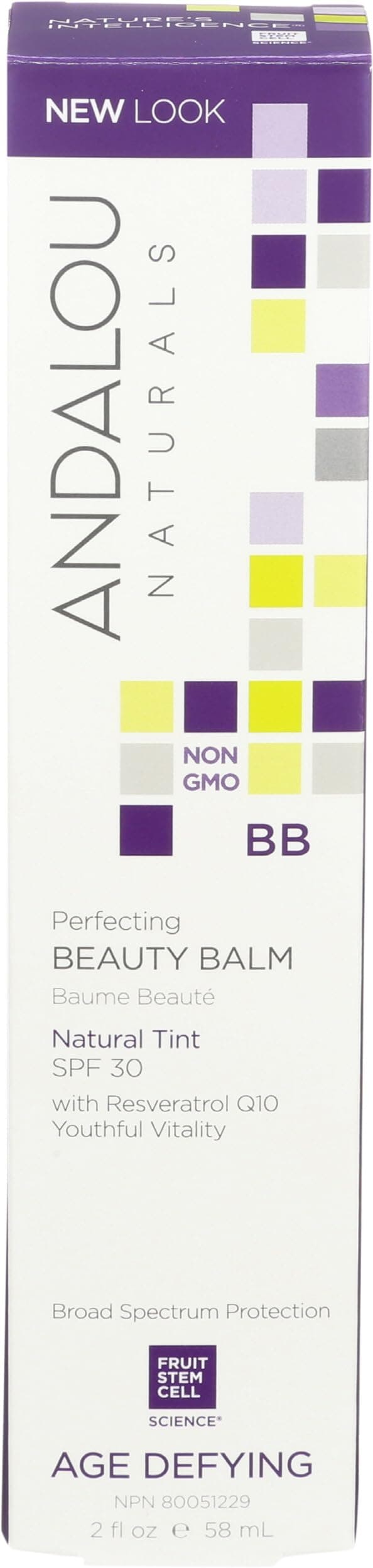 Andalou Naturals Perfecting BB Natural Tint SPF 30 58ml