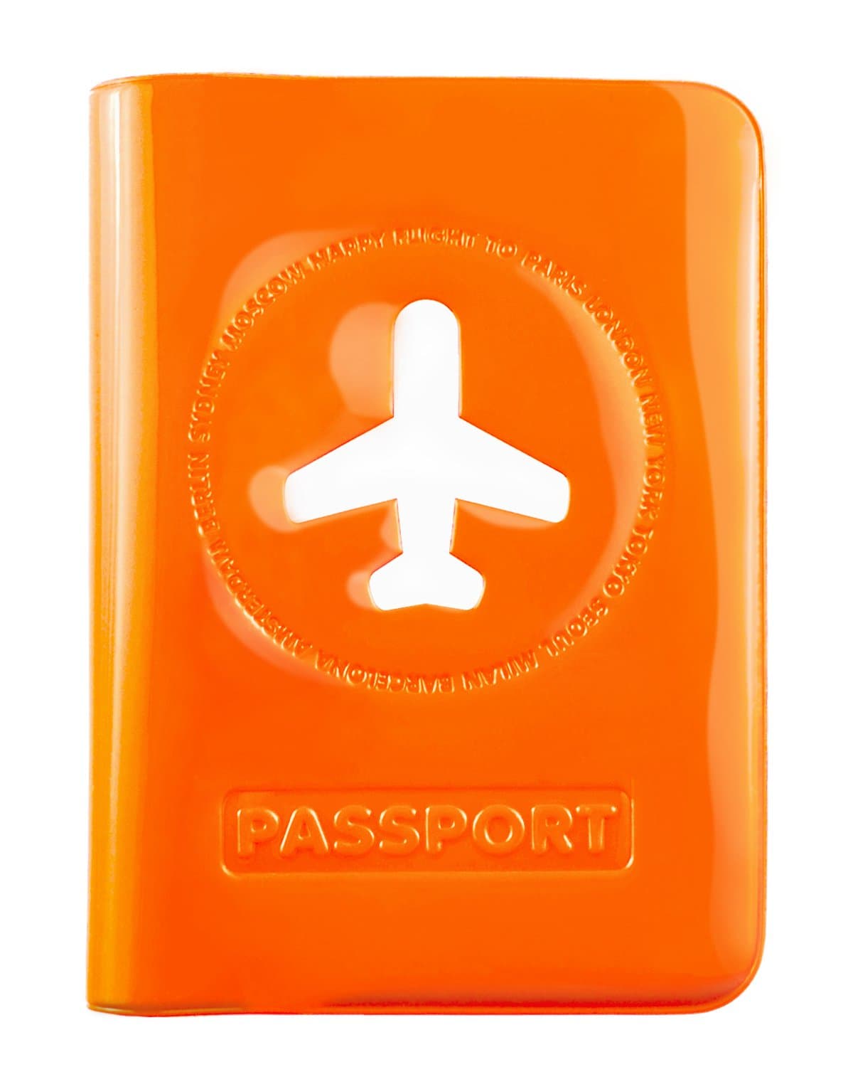 ALIFE DESIGN PASSPORT COVER (ORANGE)