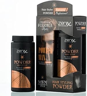 Zenix Hair Styling Powder Wax || Natural || Strong Hold and Matte Look || 20 g