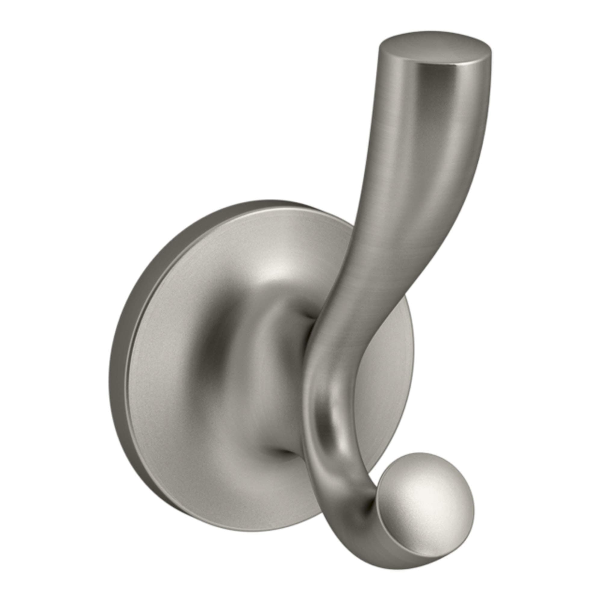 Willamette Single Robe Hook in Brushed Nickel