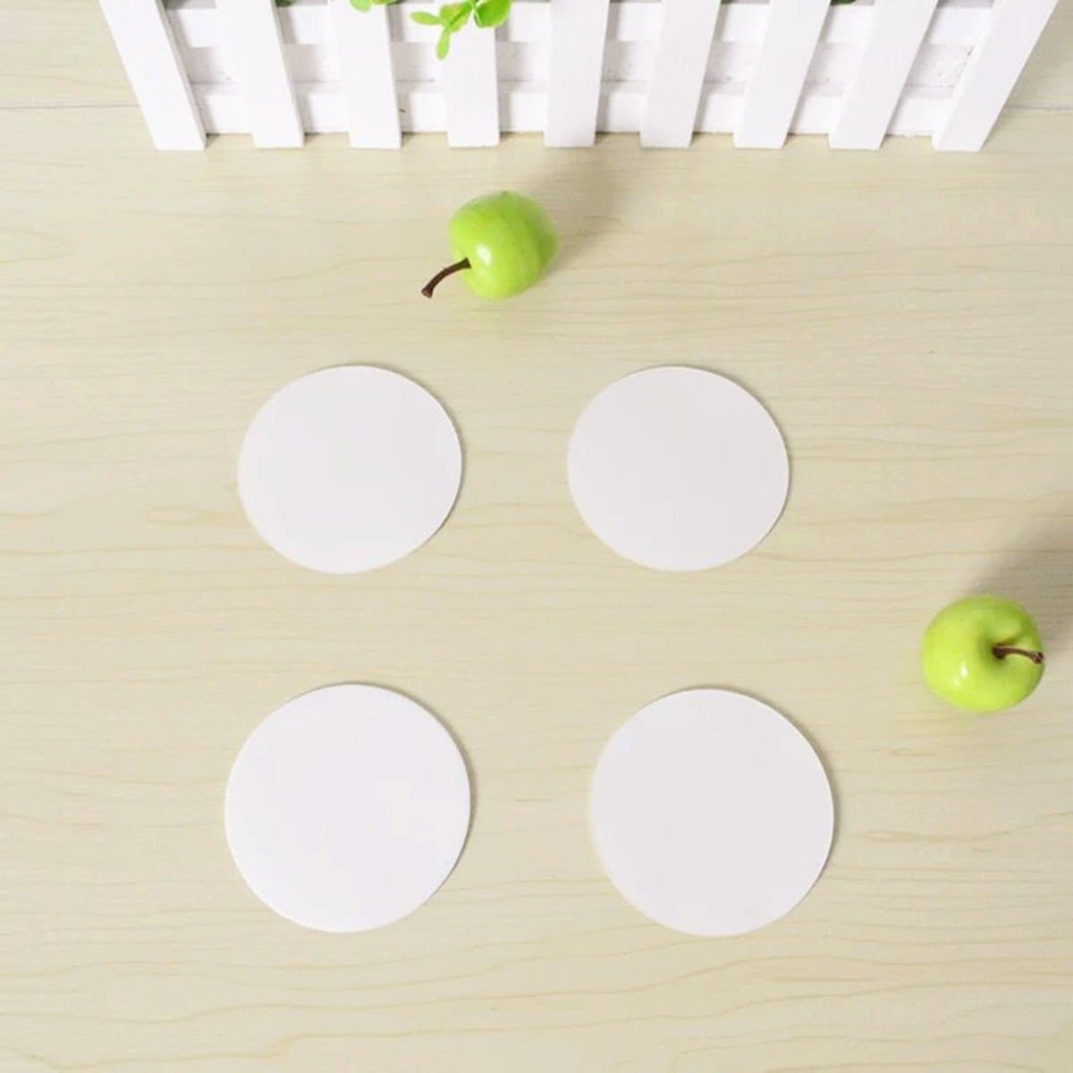 6 Adhesive Dots Glue Replacement Kit Sticky Mounting Pabs 1.57 inches Diameter Double Sided Tabs Perfect for Dashboard Toys, Windshield, GPS, Tiles, Walls,Suction Cup Glue