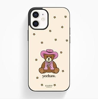 Shock Absorbing Phone case Designed for iPhone, Cutie Cowboy, 14
