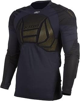 Men's Tactical LS Shirt Long Sleeve Motorcycle Padded Compression Top