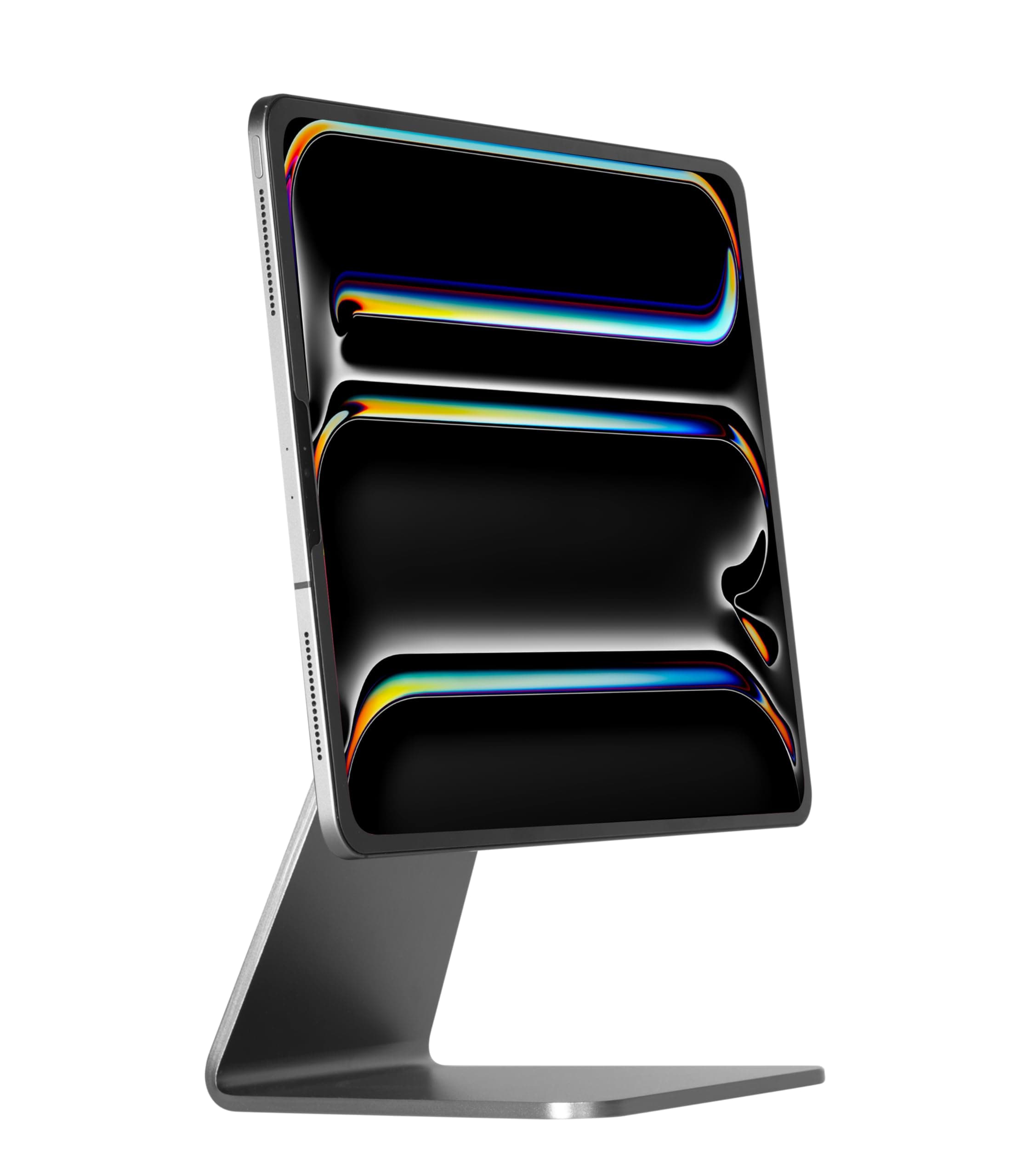 High Stability iPad Pro Stand, Magnetic Adjustable Holder Mount for Apple iPad Air 13'' & iPad Pro 12.9'' 3rd/4th/5th/6th Gen - Grey