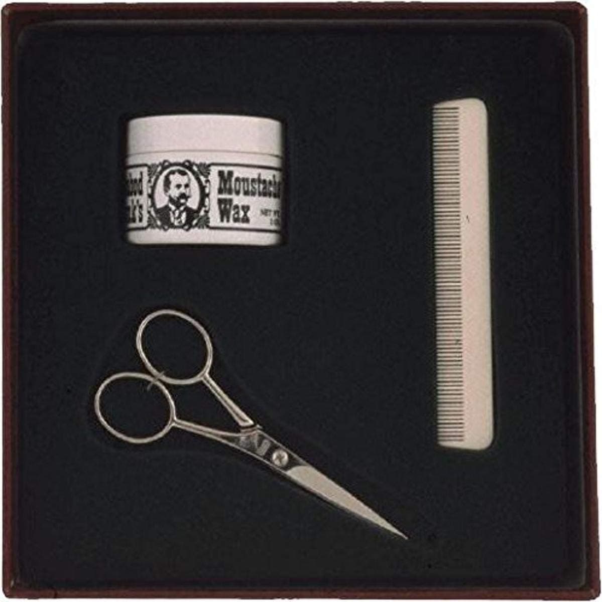 Colonel Conk Model 120 Moustache Wax, Comb, and Scissors