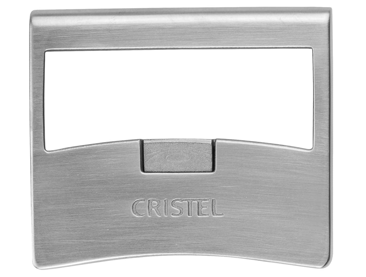 Cristel Strate PLSX Side Handle, Stainless Steel, Silver