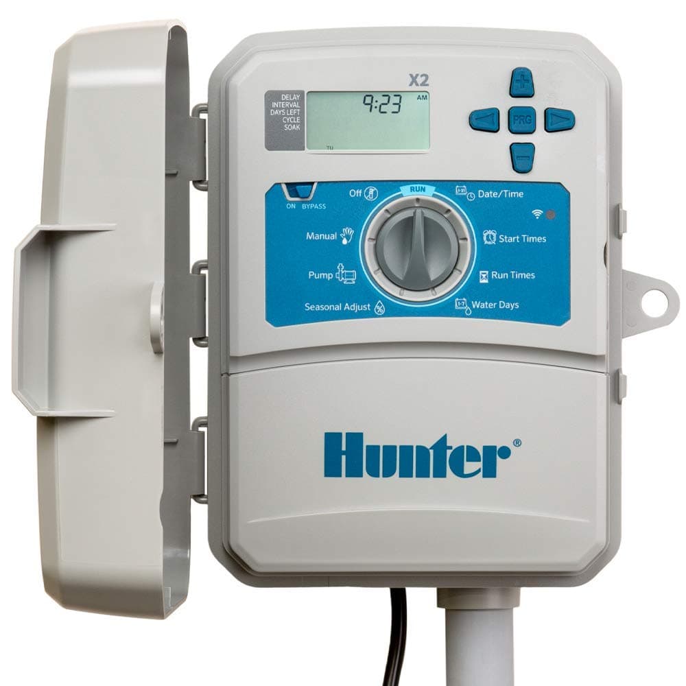 Hunter Hydrawise X2 8 Zone Sprinkler Controller, Outdoor Irrigation Timer for...