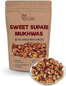 Supari Sweet Mukhwas 100gm | Mouth Freshener | (Sweet | Hard | Betal Areca Nuts Pieces) (250g)