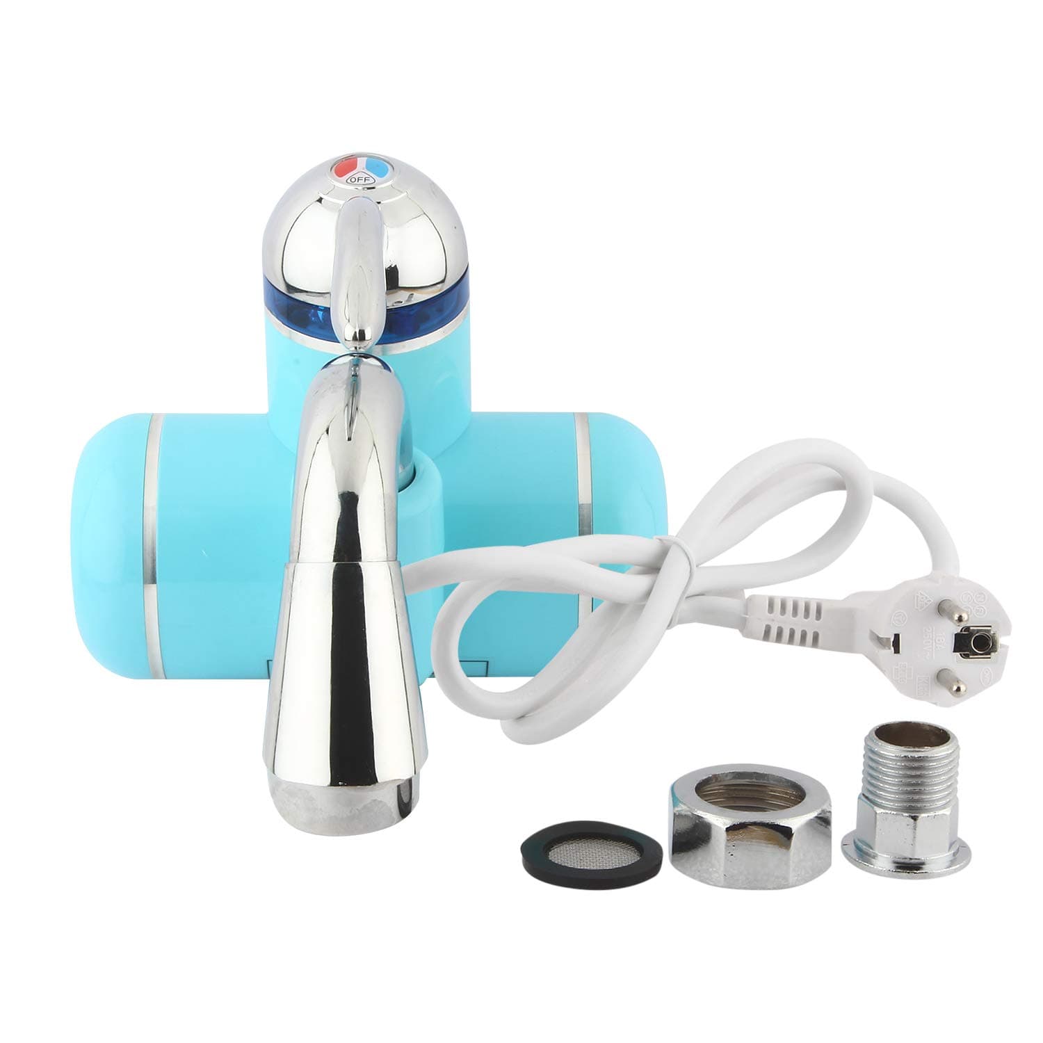 Adonai Instant Heating Water Tap Blue