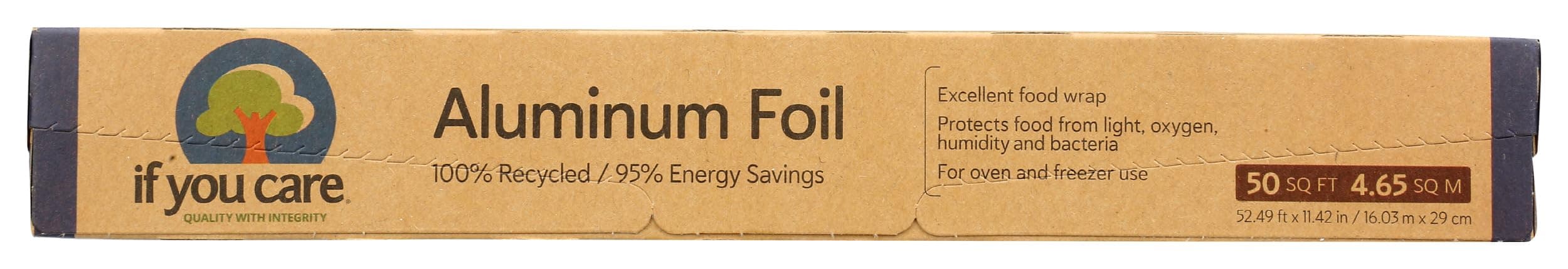 If You Care 100% Recycled Aluminum Foil - 50 FT