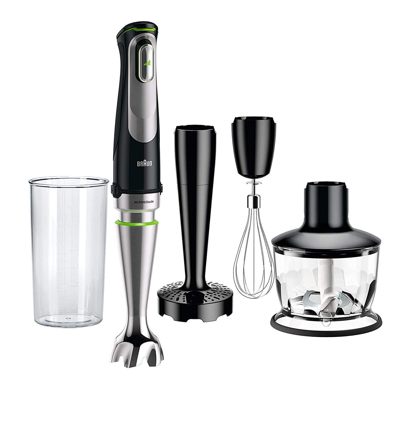 Braun Multi Quick 9 Hand Stick Blender (MQ9037X) - Blend, Chop, Whisk & Mash