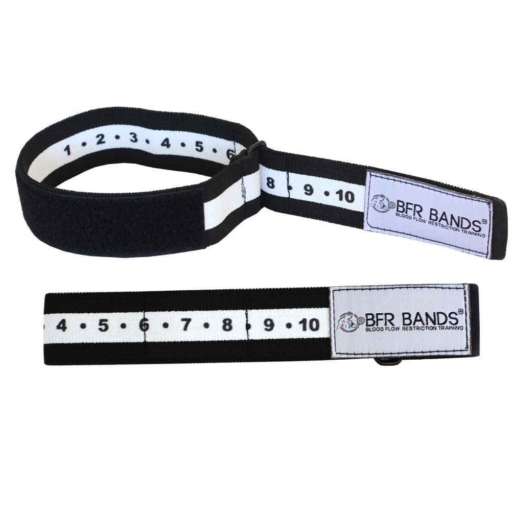 Occlusion Training Bands by BFR Bands, 1.5 Inch SLIDER SERIES BANDS for ARMS, Blood Flow Restriction Bands For Lean & Fast Muscle Growth without Lifting Heavy Weights - Strong Adjustable Straps