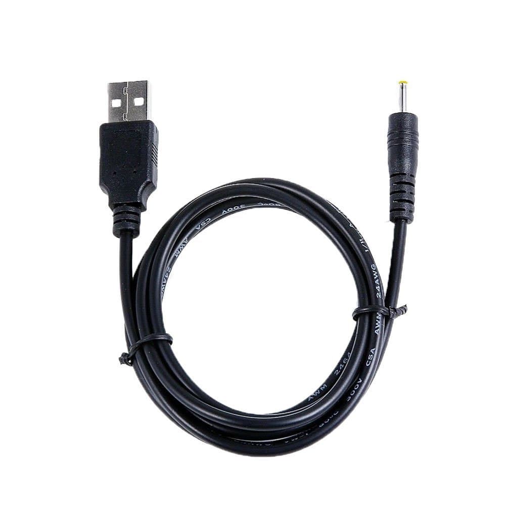Universal Dc 2.5mm Plug/jack USB Charger Lead Charging Cable Cord Power Supply for Chinese Tablet Pcs and All 7" /8/ 9/10" Android Tablets with 2.5 Dc Jack (2.5mm USB Charging Cable)