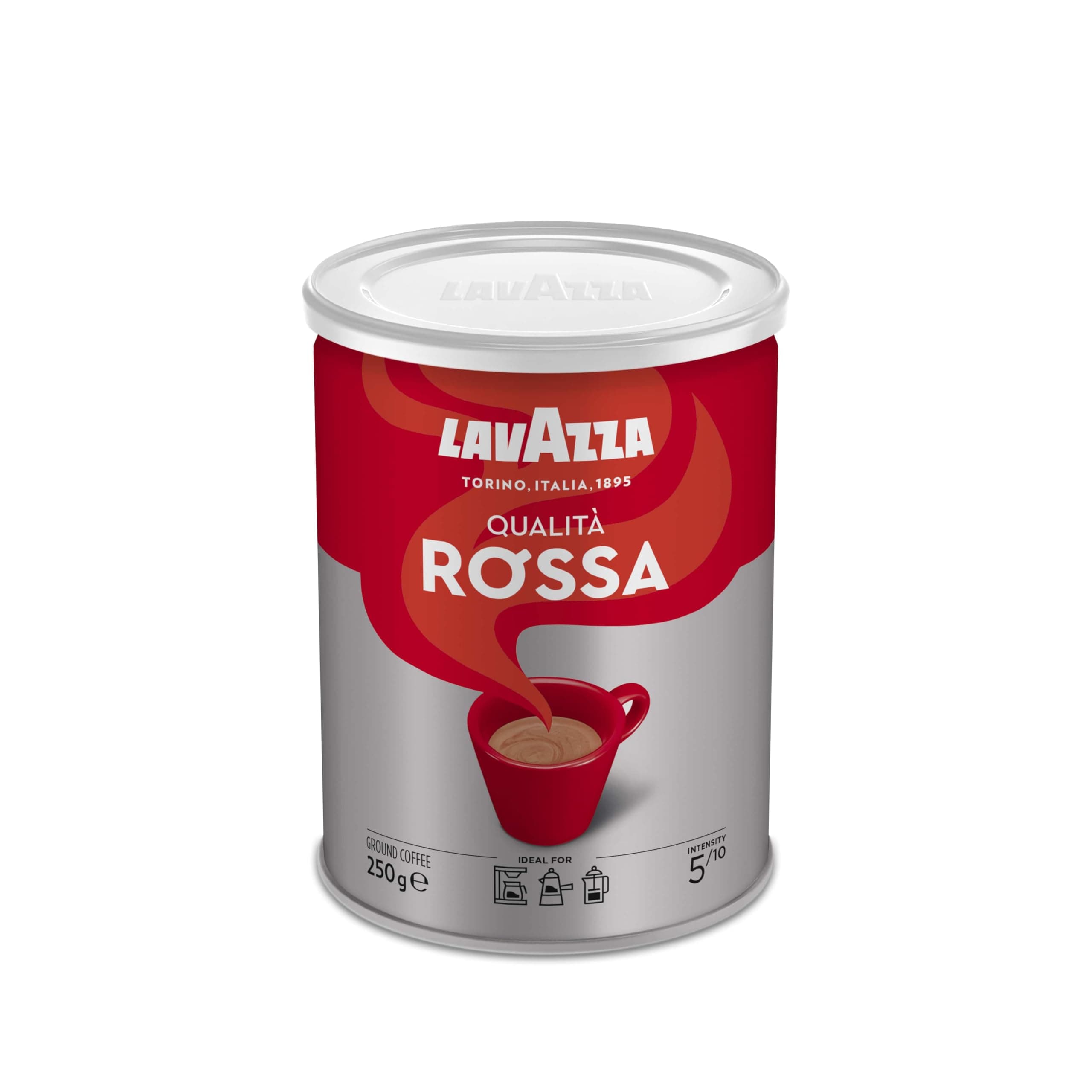 Qualità Rossa Ground Coffee, Medium Roast, 250 G