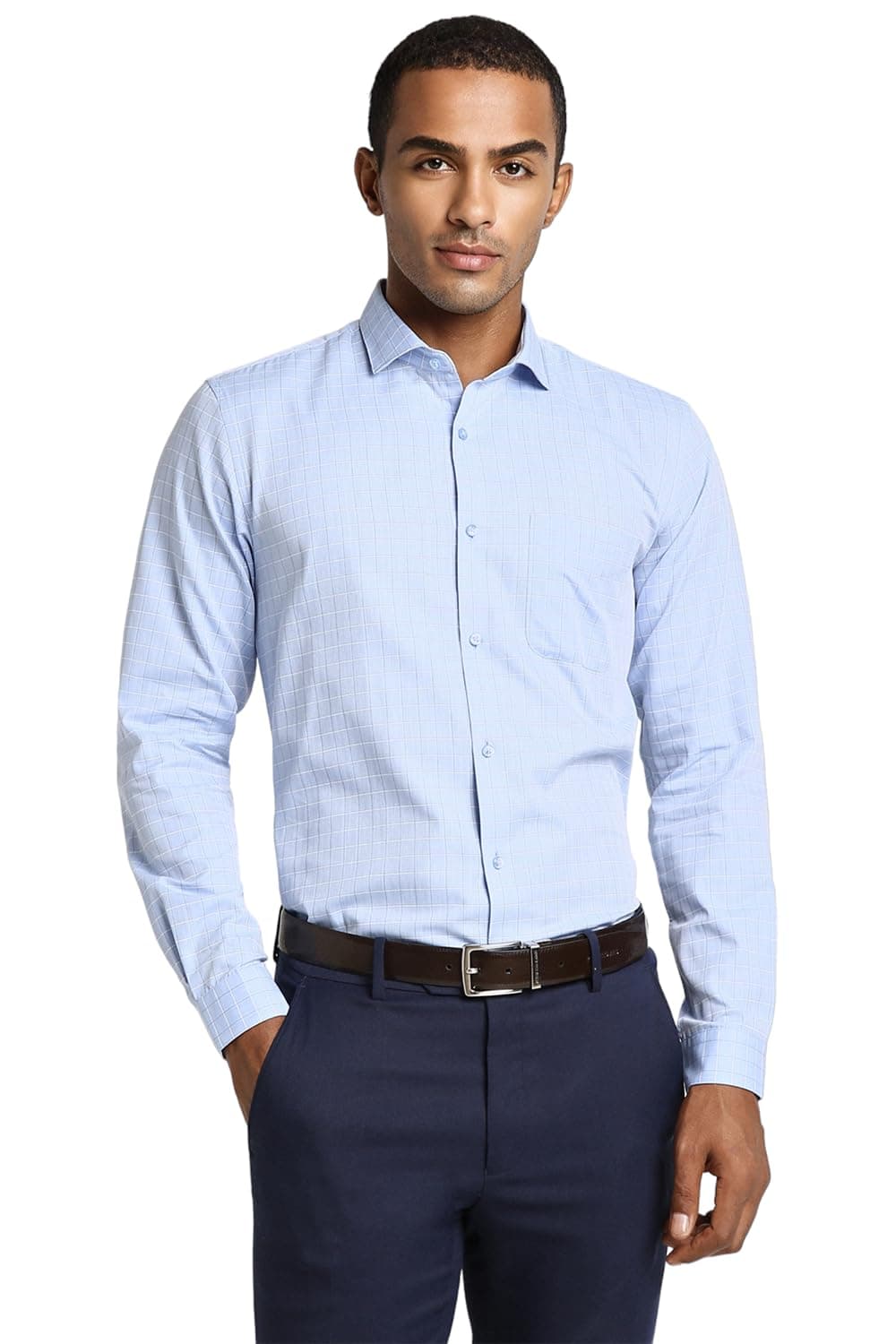 Peter England Men's Regular Fit Shirt