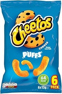 Puffs, Cheese, 6 x 13 g