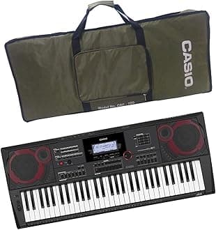 Casio CT-X9000IN 61-Key Portable Keyboard with Carry Case (Olive Green)