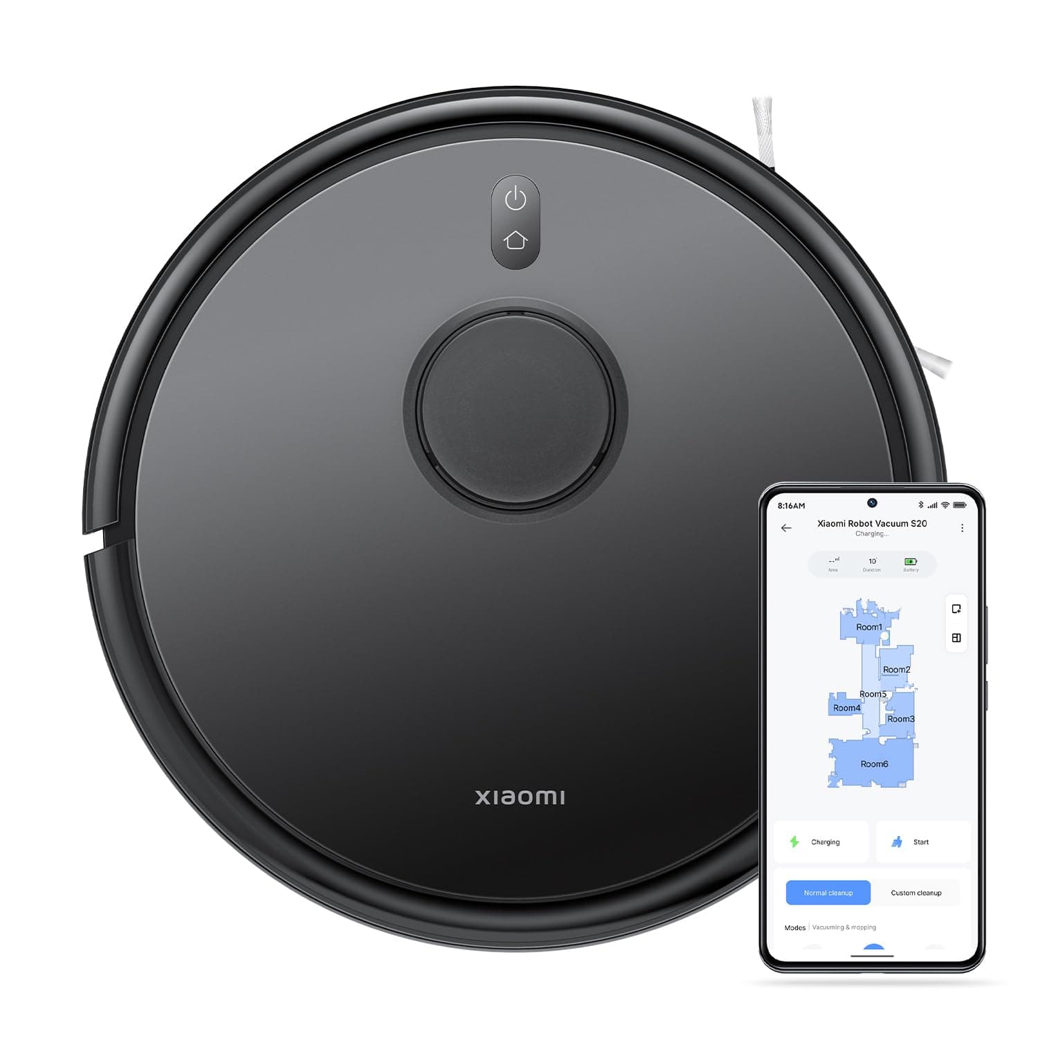 Xiaomi Robot Vacuum S20 Black