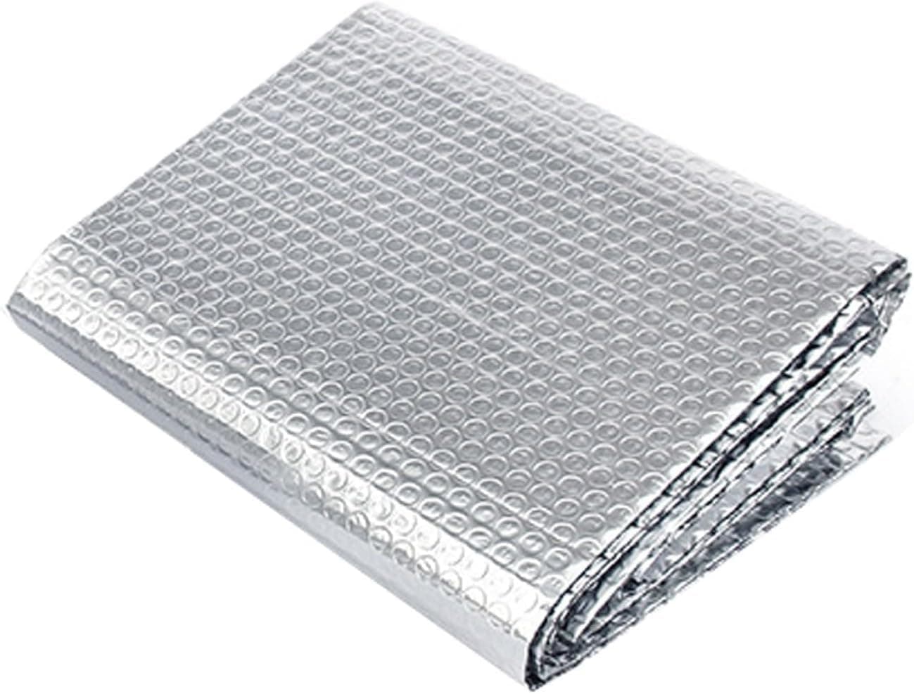 Yuzet 1.2m x 5m Silver Multi-Purpose Double Aluminium Bubble Insulation Foil. Loft, Wall, Home, Caravan, Attic, Garage, Roofs