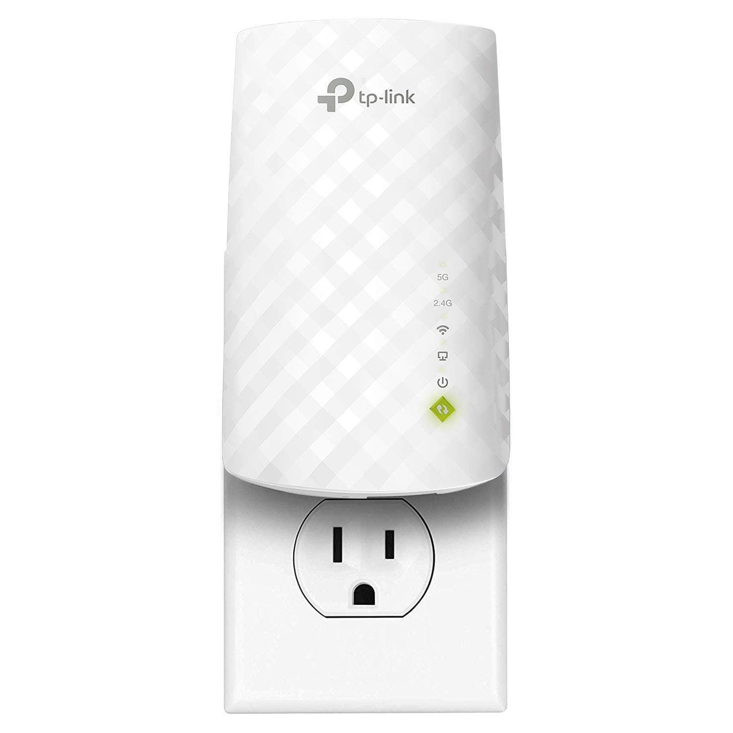 TP-Link AC750 WiFi Range Extender - Dual Band Cloud App Control Up to 750Mbps, One Button Setup Repeater, Internet Booster, Access Point Smart Home & Alexa Devices (RE220) (Renewed)