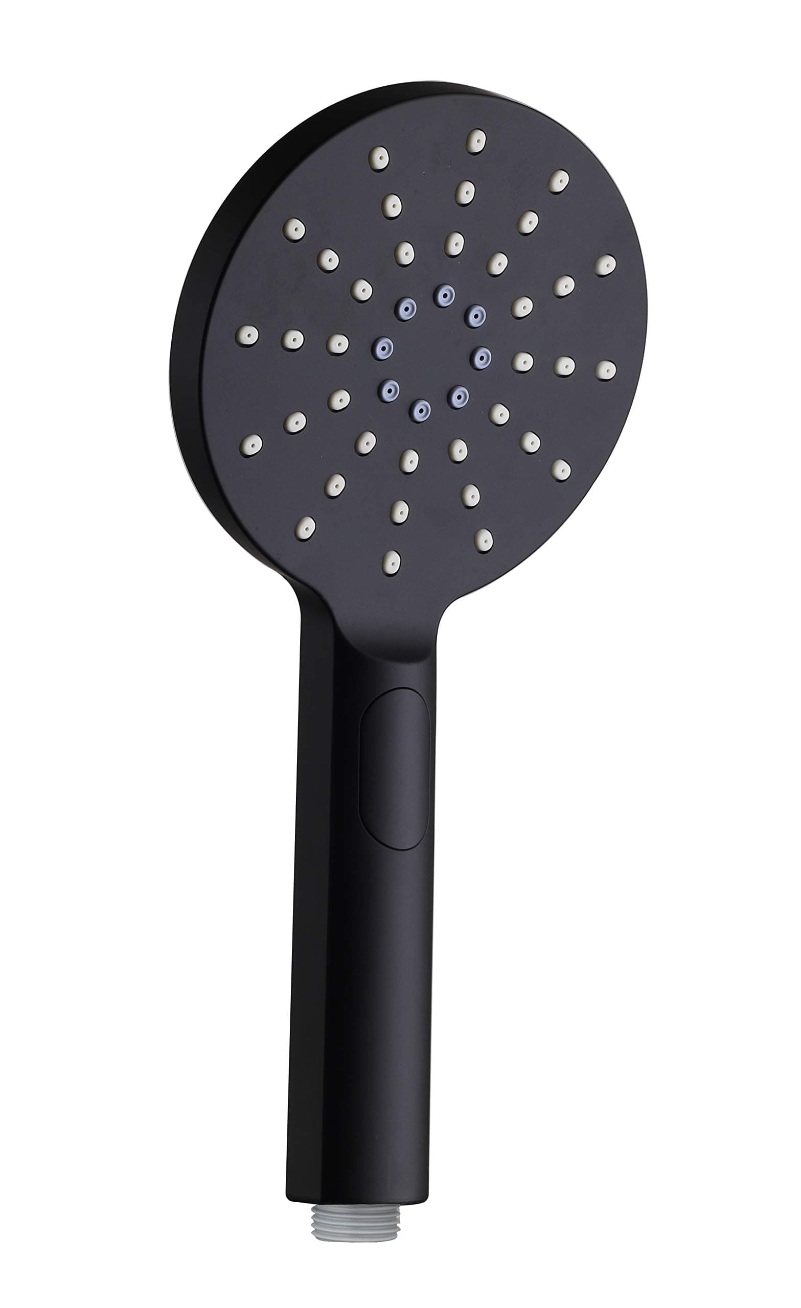 MARWELL Handbrause Rainstar 3 Strahlarten mit Easy Switch per klick wechselbar Hand Shower, Matt Black