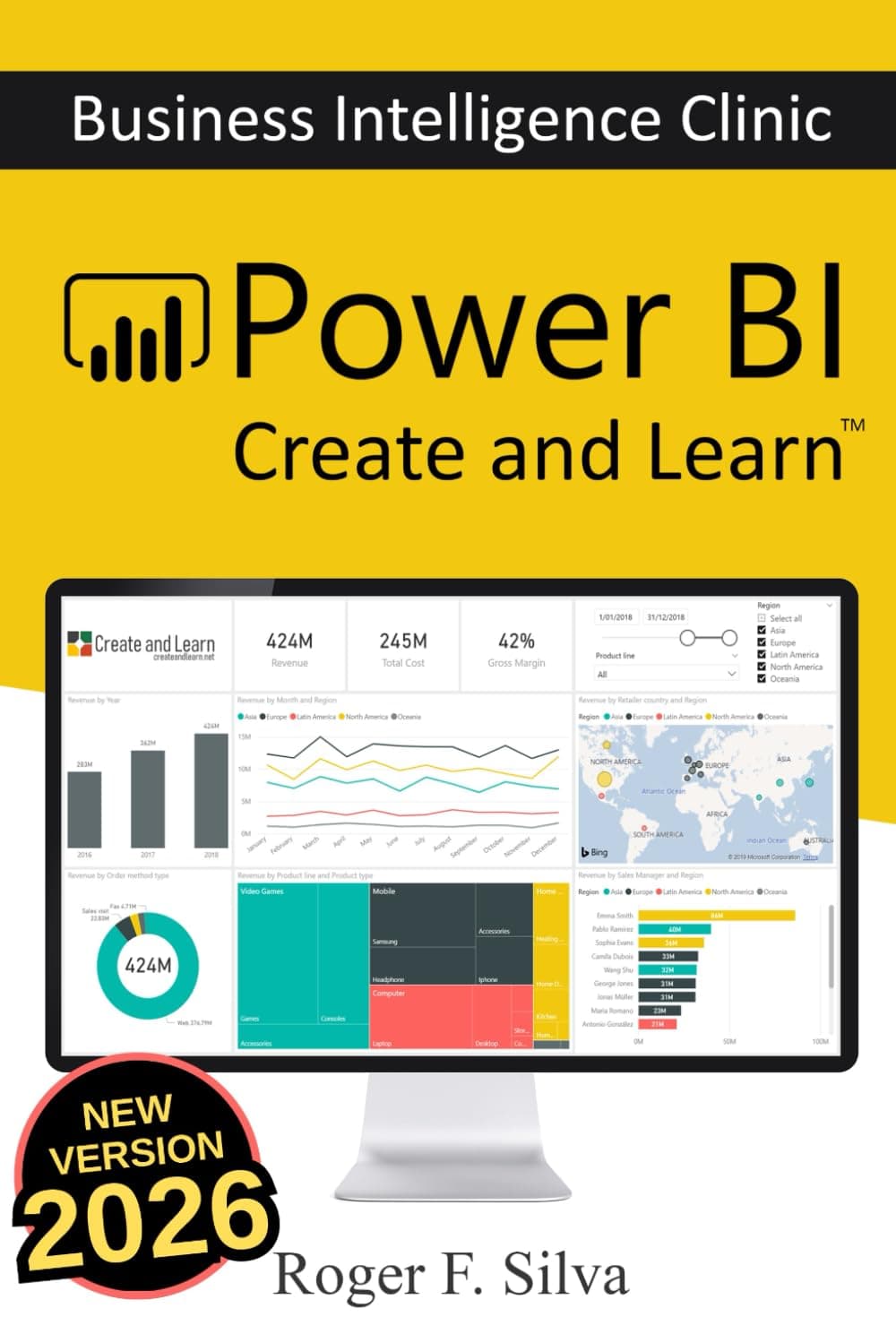 Independently Published Power BI - Business Intelligence Clinic: Create and Learn