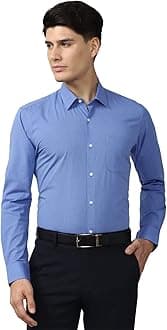 Peter England Men PESFOSLFQ39567 Shirt (pack of 1)