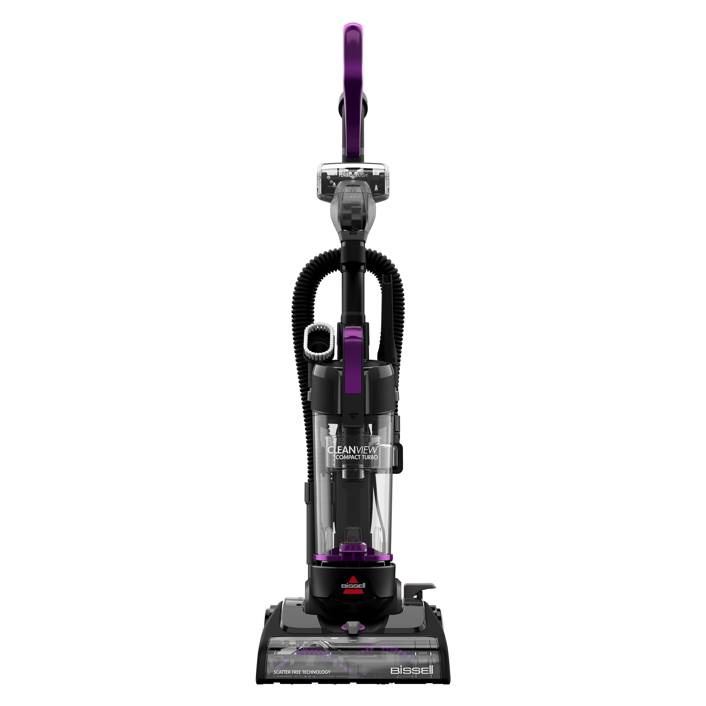 CleanView Compact Turbo Upright Vacuum with Quick Release Wand, Full Size Power, Compact Size for Apartments & Dorms, 3437F
