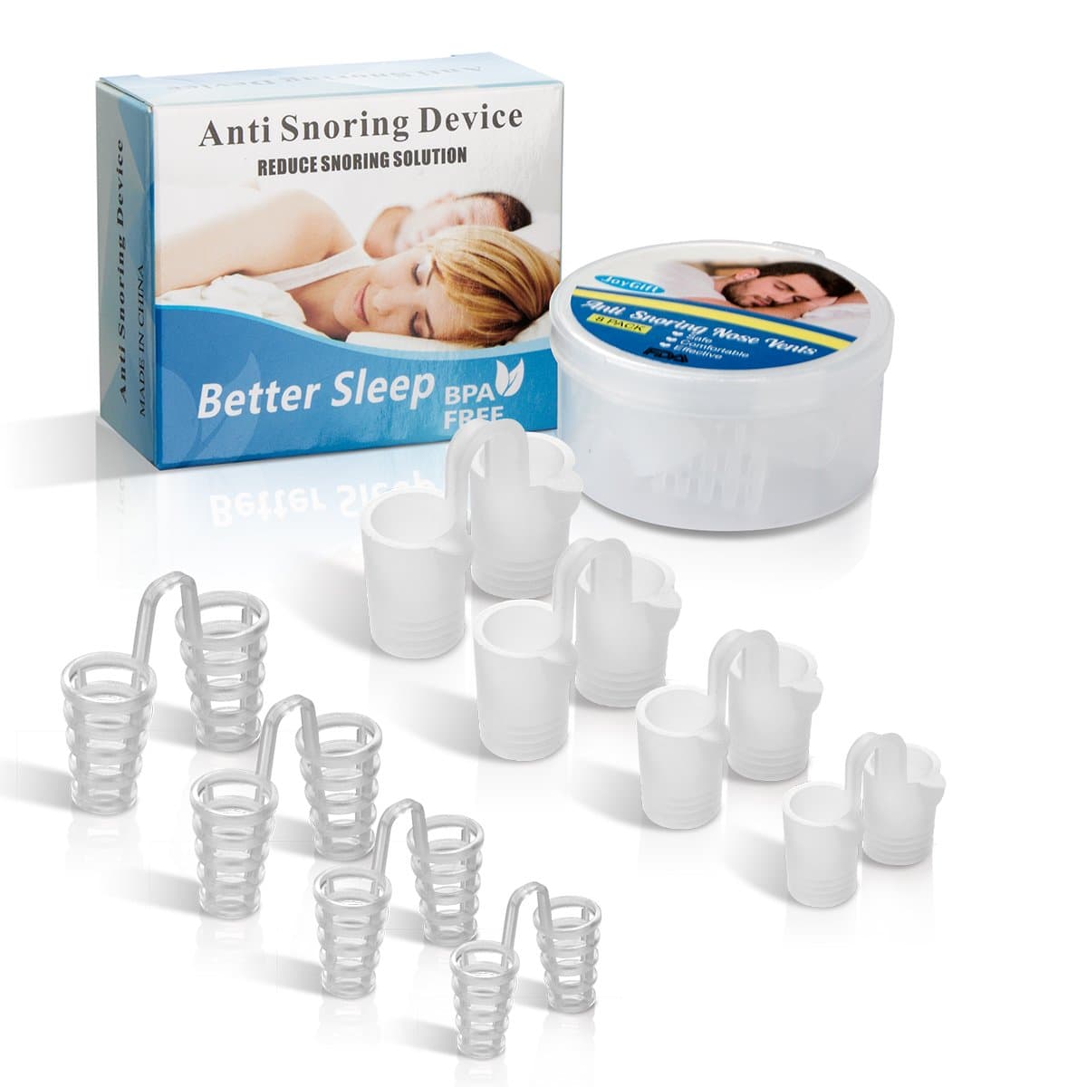 Anti Snoring Devices, Comfortable Snoring Solution for Better Sleep Snore Stopper for Men Women