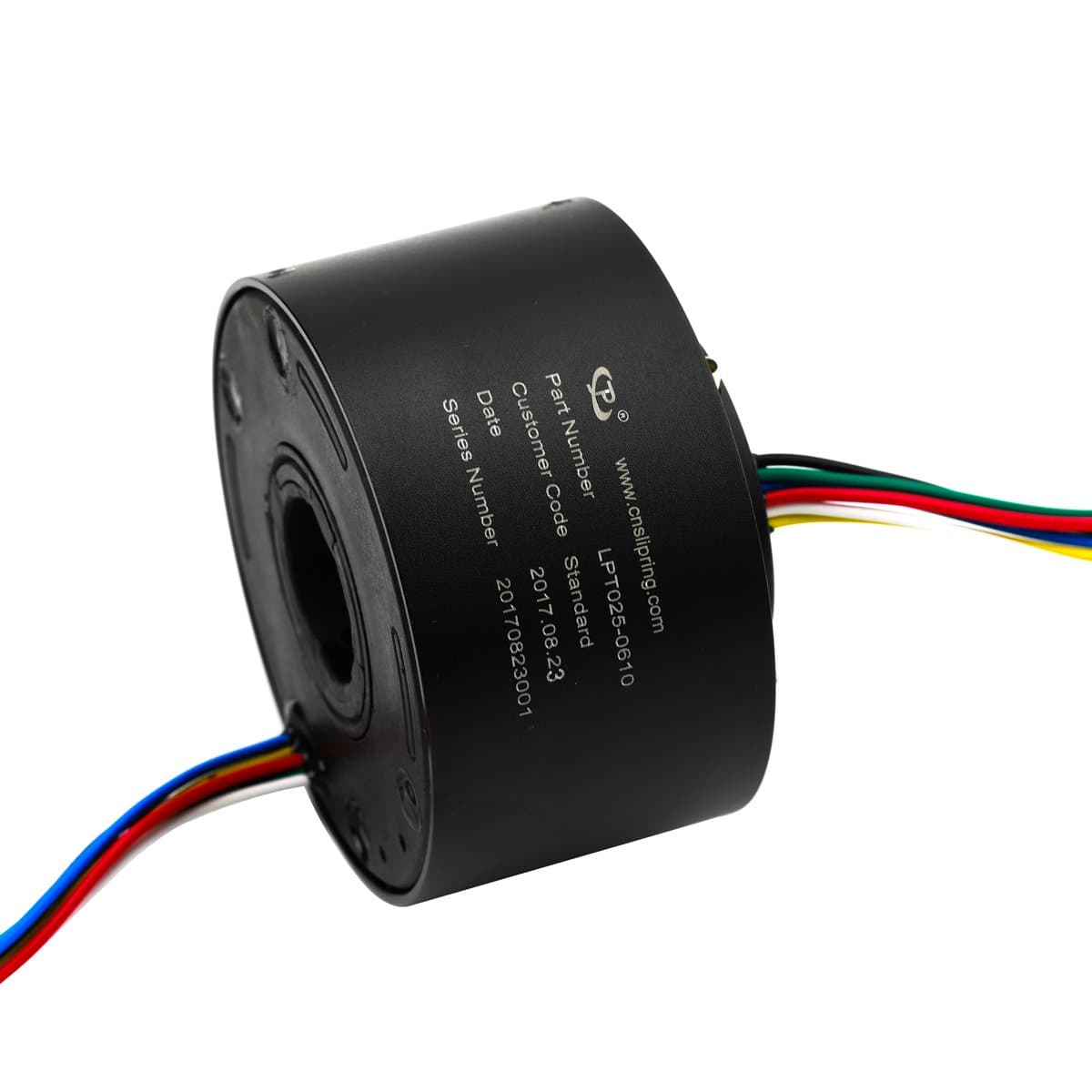 ID 25.4 mm Through Hole Slip Ring with High Rotating Speed and Reliable Transmission for Recreation Facilities