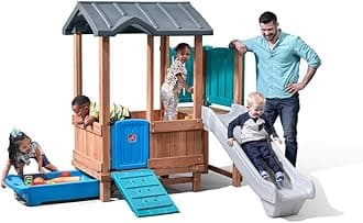 Step2 Woodland Adventure Playhouse&Slide - Kraft Cartons