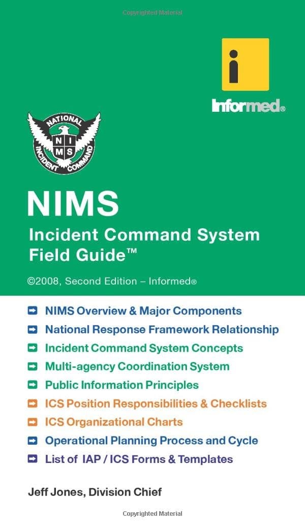 Nims Incident Command System Field Guide Paperback – September 30, 2008