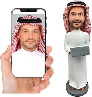 6-9 Inches Custom Bobblehead, Custom Figure Bobble Head Dolls, Personalized Gifts for Dad Birthday Fathers Day, Best Unique Gifts