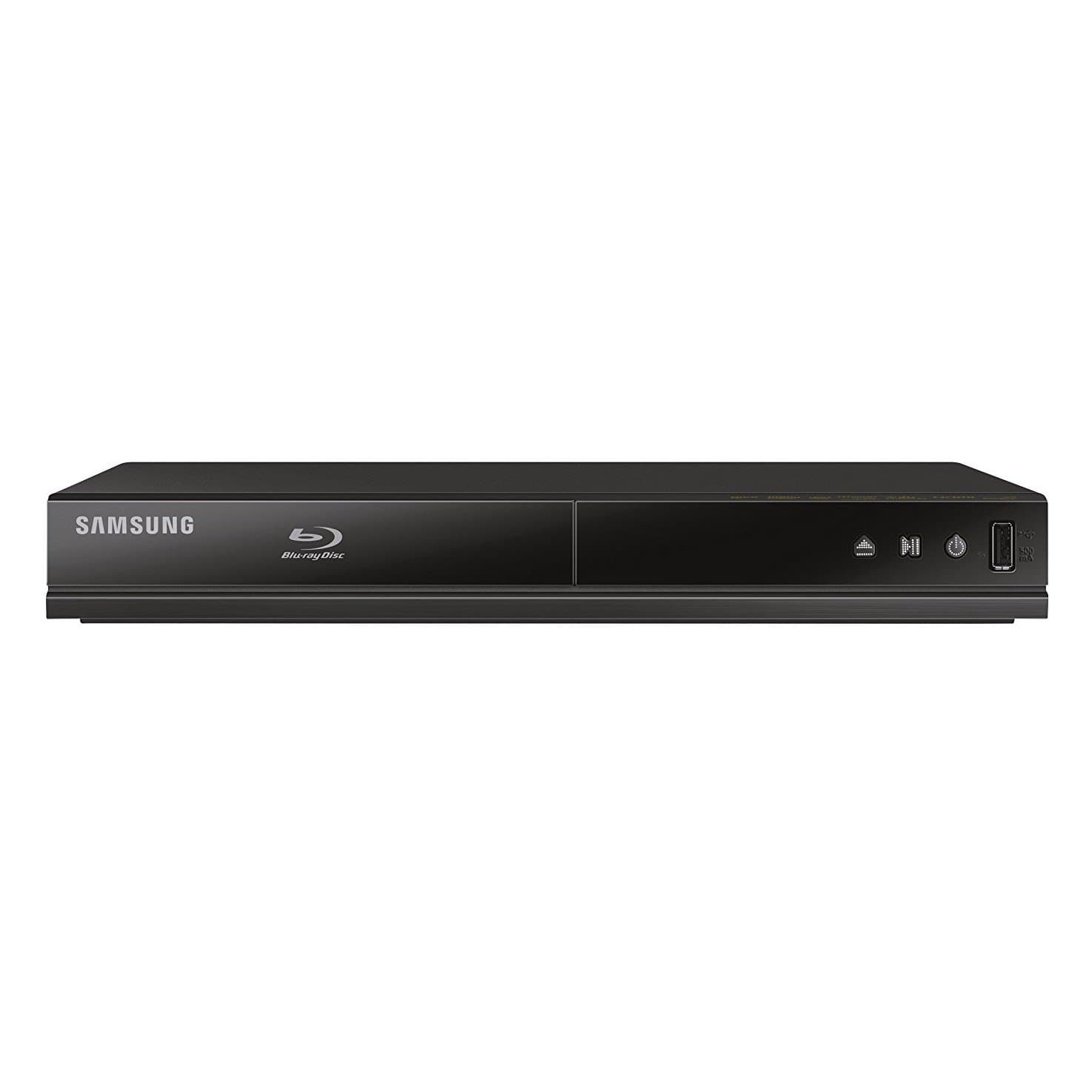 Samsung BD-J4500 Blu-Ray/DVD Player Super compact & Slim Multi codec, VCD 1.1 Playback, High Definition HDMI with Disc to USB Ripping , Quick Start etc.