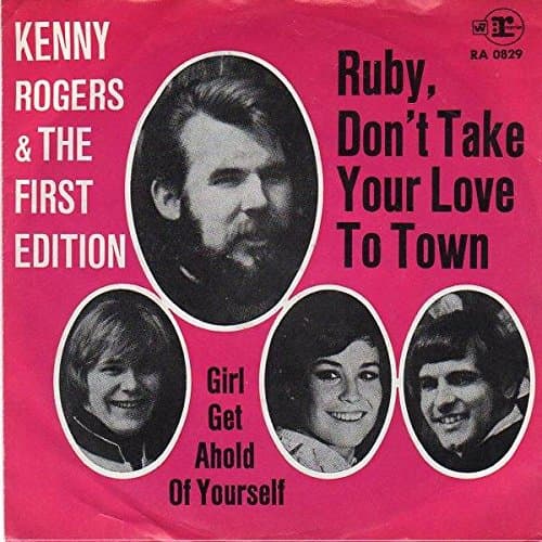 Kenny Rogers & The First Edition - Ruby, Don't Take Your Love To Town - Reprise Records - RA 0829
