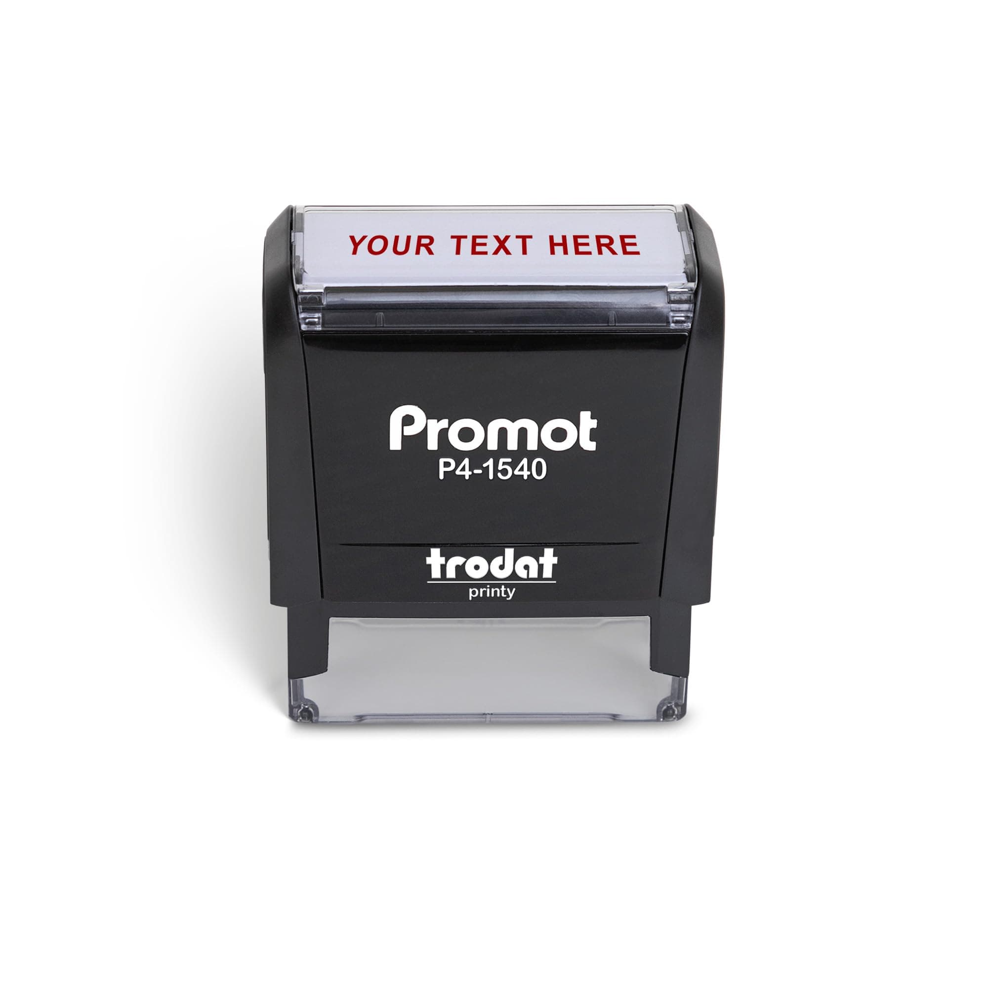 Self Inking 1 Line Custom Stamp - Personalized Name Stamp for Office, Teacher, Address & Business Label Stamp - Choose Font, Ink Color, Pad, for Personal & Professional Use - Small