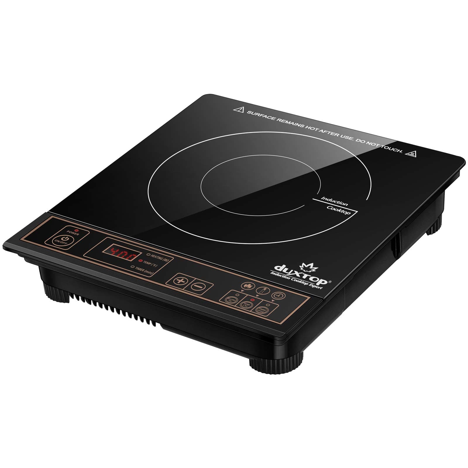 1800W Portable Induction Cooktop Countertop Burner, Gold 8100MC/BT-180G3