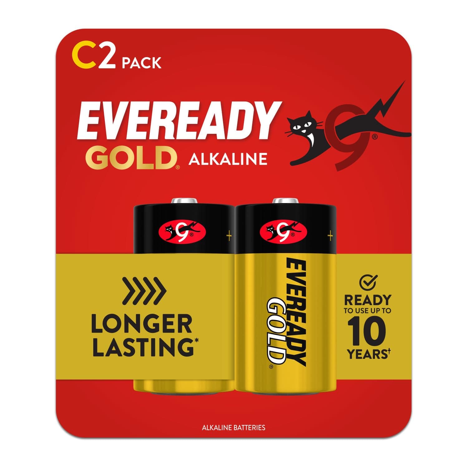 Envirofit Energizer C2 EVEREADY Alkaline Battery, 2 Count (Pack of 1)